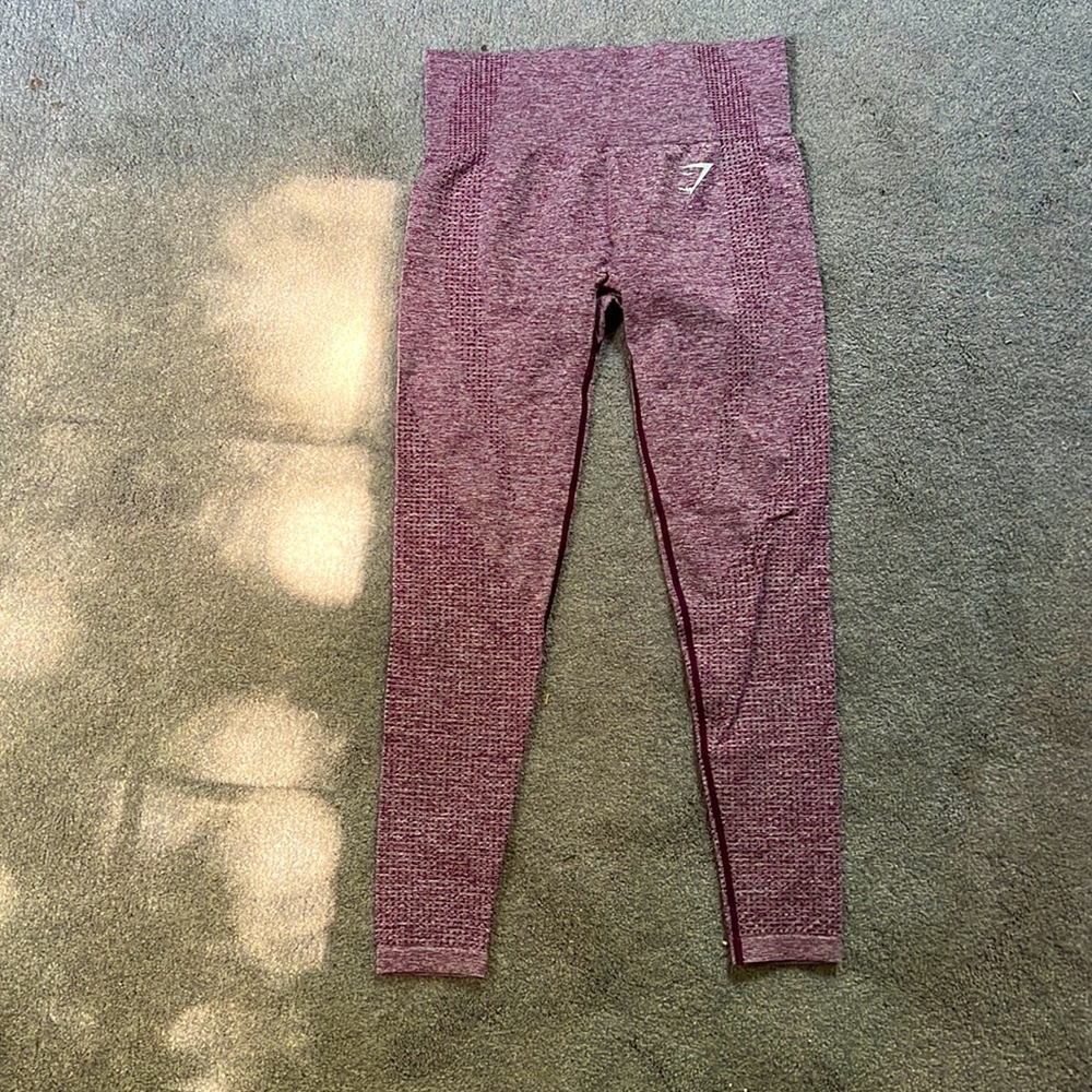 Purple Gymshark Vital Seamless 2.0 leggings